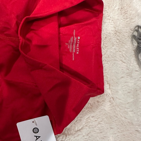 Athleta Bold Red Leggings - Picture 2 of 2